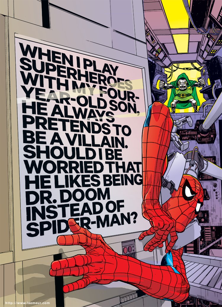 Spidey for WIRED