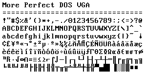 [Laemeur's More Perfect DOS VGA]